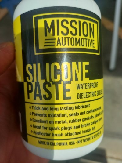 8 Oz Mission Automotive Dielectric Grease/Silicone Paste/Waterproof Marine  Grease